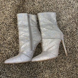 Steve Madden Sparkly Stiletto Boots